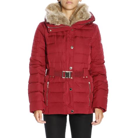 michael kors lederjacke rot|Michael Kors bonded jacket.